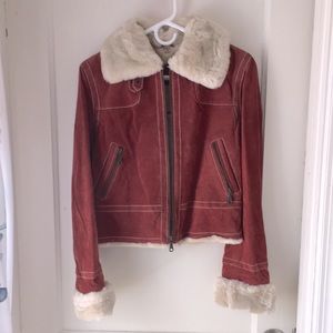 BOGO Wilson’s Suede&Leather Faux Fur suede jacket